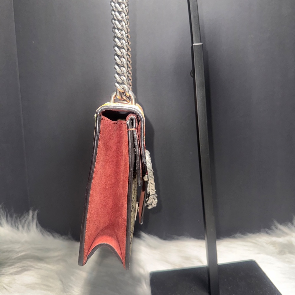 ***SOLD***Gucci Supreme Red Bloom Dionysus Shoulder/Crossbody - Picture 3 of 14